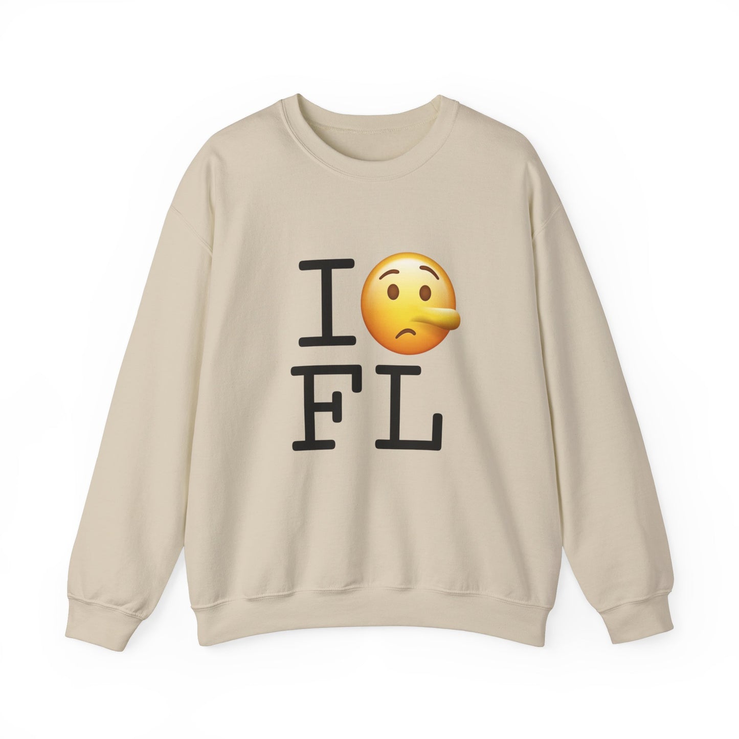 "I Lie about Florida" Sweatshirt