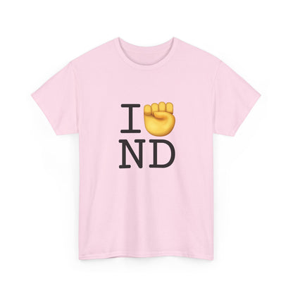 "I Raise my Fist with North Dakota" Tee