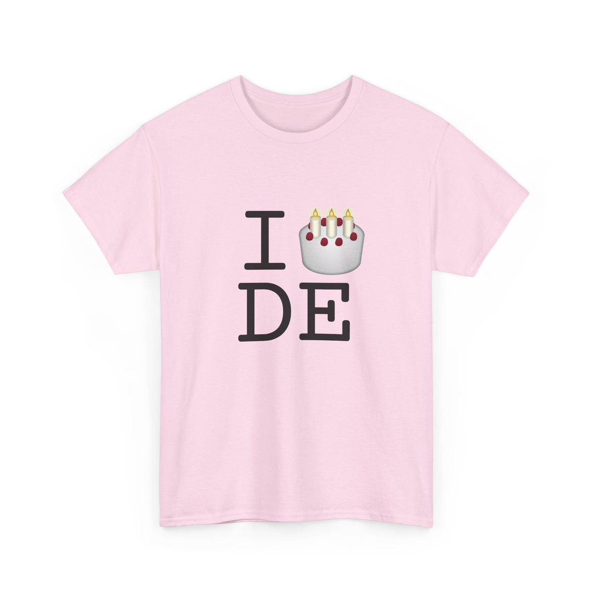 "I Birthday Cake Delaware" Tee