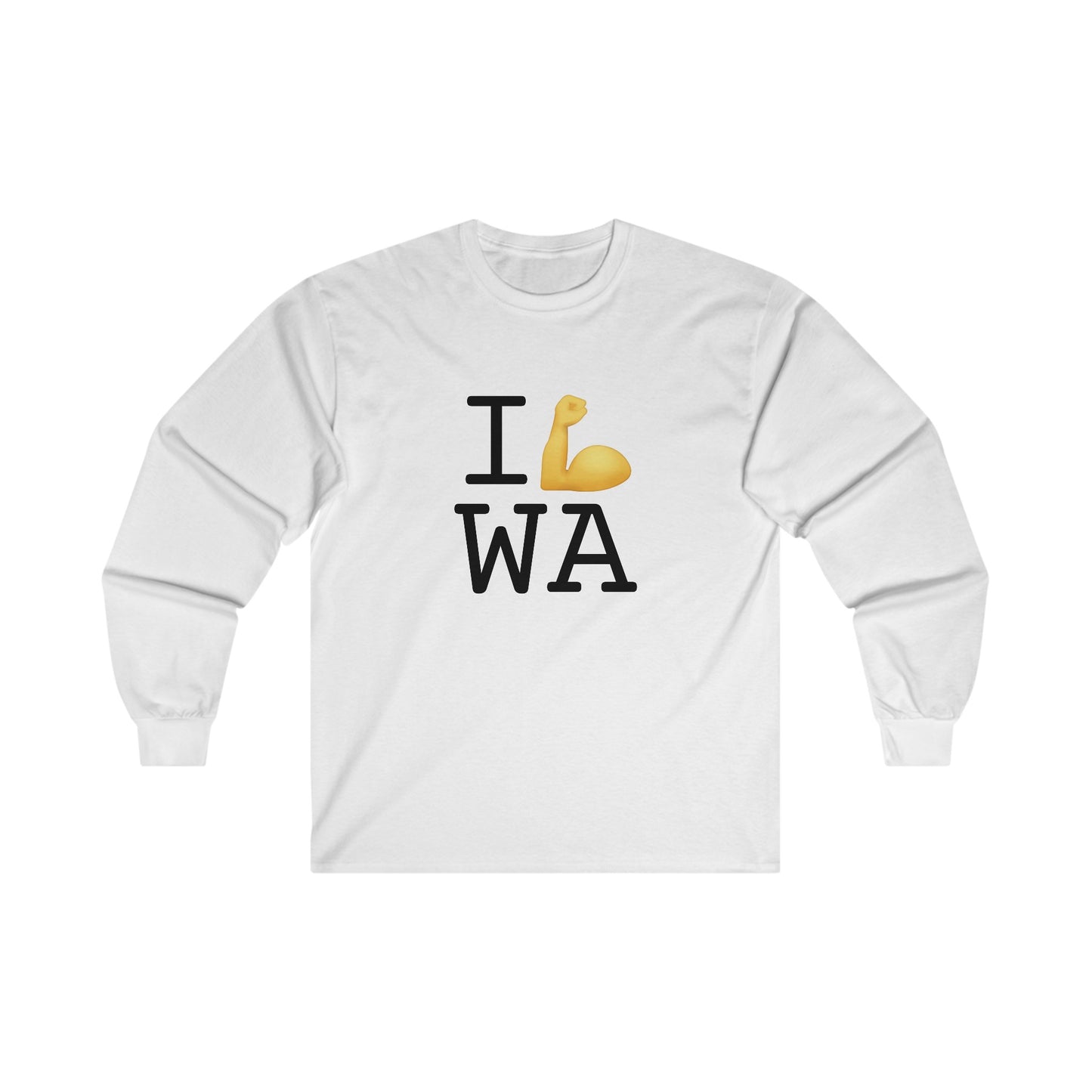 "I Flex in/on Washington" Long Sleeve Shirt