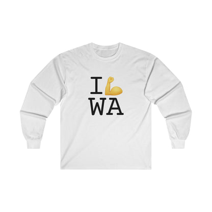 "I Flex in/on Washington" Long Sleeve Shirt