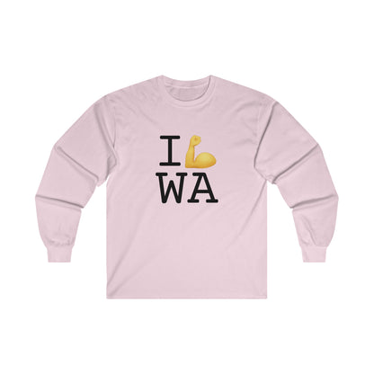 "I Flex in/on Washington" Long Sleeve Shirt