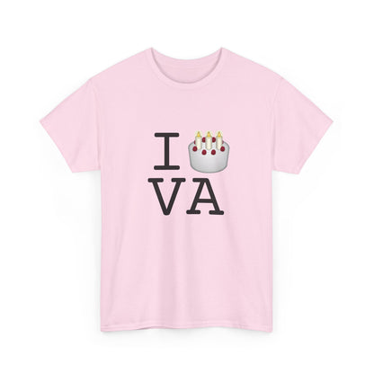 "I Birthday Cake Virginia" Tee