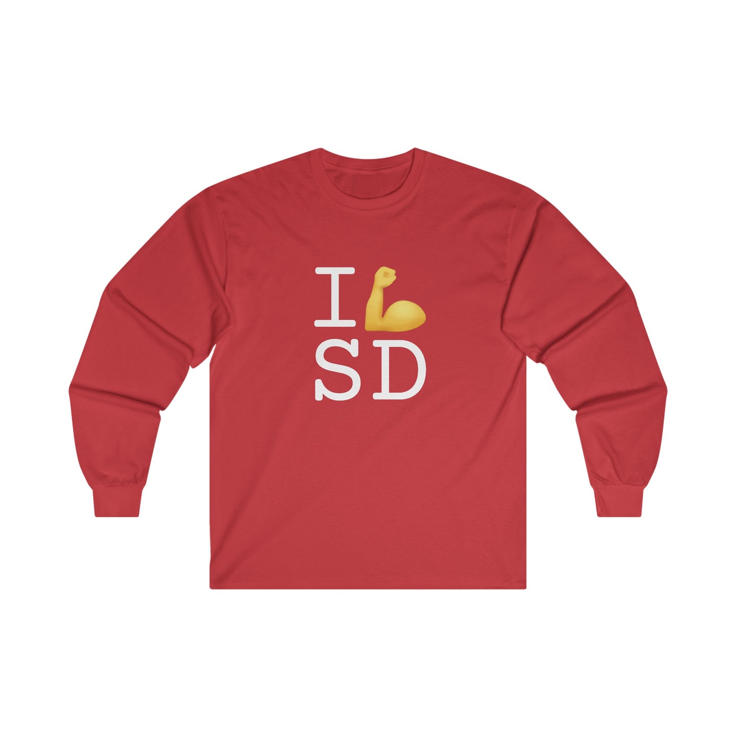 "I Flex in/on South Dakota" Long Sleeve Shirt