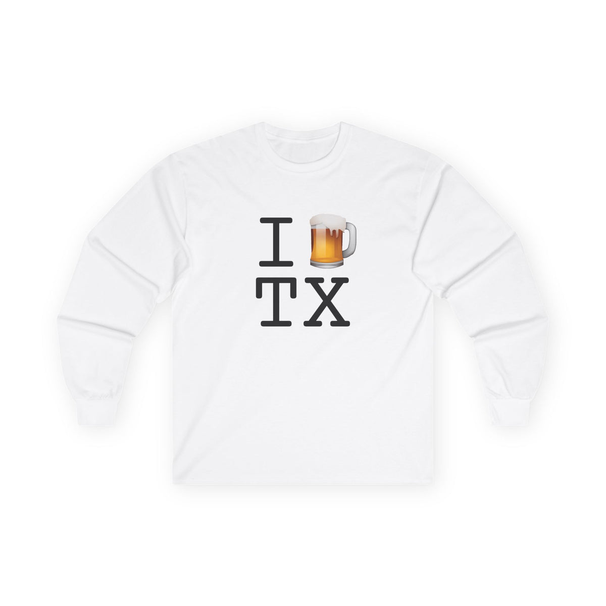 "I Beer Texas" Long Sleeve Shirt