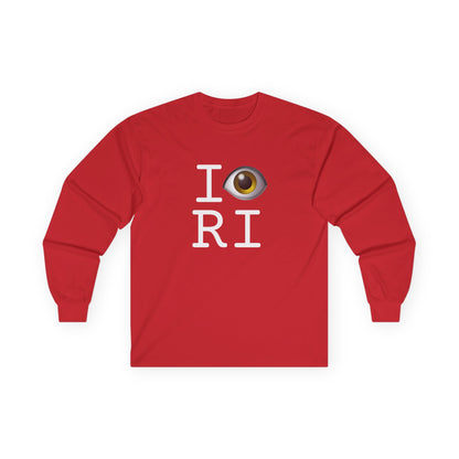 "I See (Eye) Rhode Island" Long Sleeve Shirt