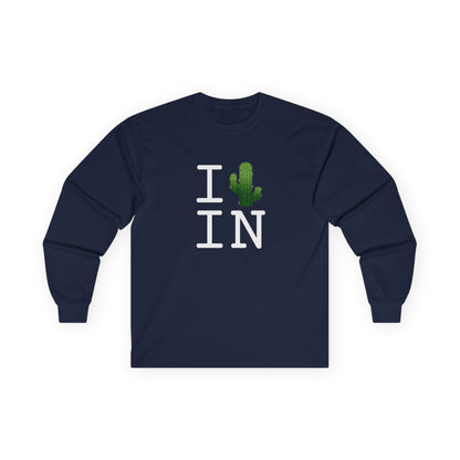 "I Cactus Indiana" Long Sleeve Shirt