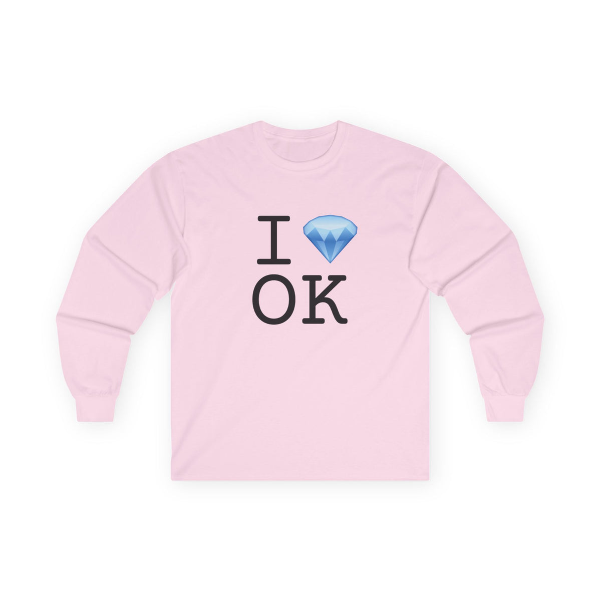 "I Diamond Oklahoma" Long Sleeve Shirt