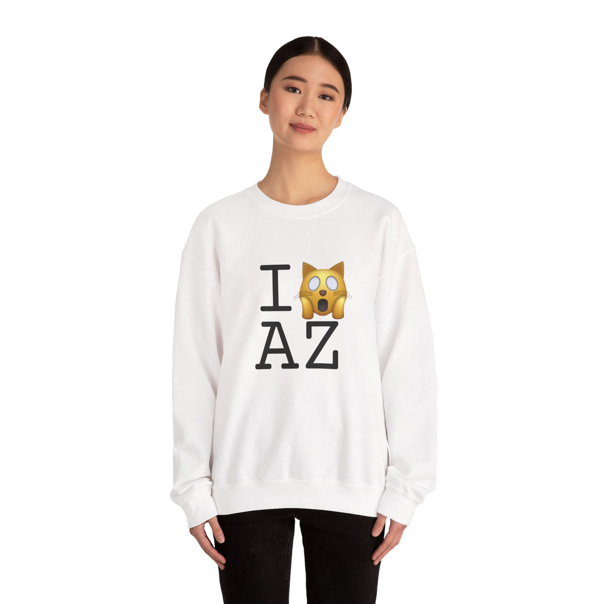 "I'm a Scaredy Cat about Arizona" Sweatshirt