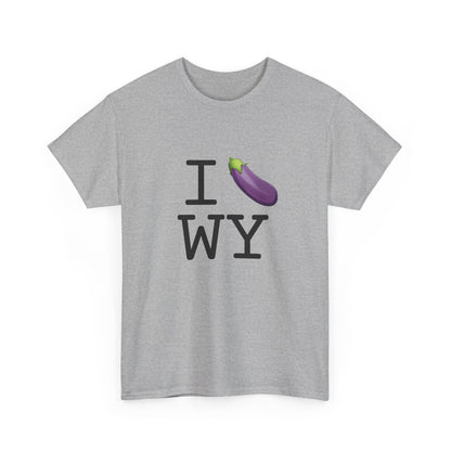 "I Eggplant Wyoming" Tee