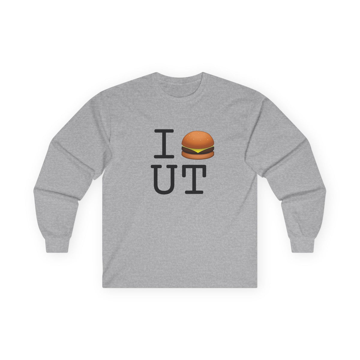 "I Cheeseburger Utah" Long Sleeve Shirt
