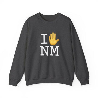"I Stop (Raised Hand) New Mexico" Sweatshirt