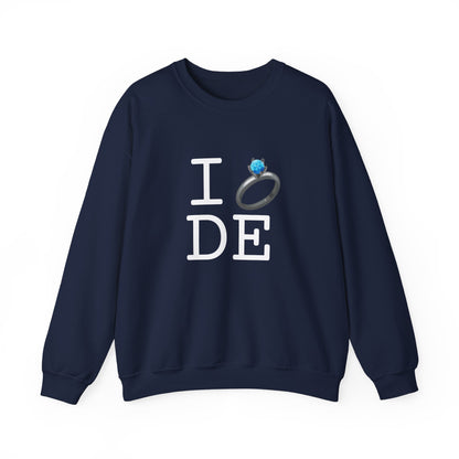 "I'm Married to (Diamond Ring) Delaware" Sweatshirt