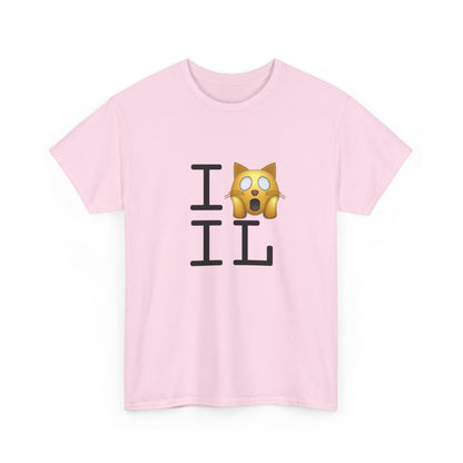 "I'm a Scaredy Cat about Illinois" Tee