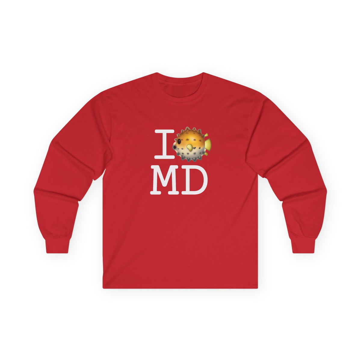 "I Blowfish in Maryland" Long Sleeve Shirt