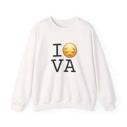 "I'm Depressed about Virginia" Sweatshirt