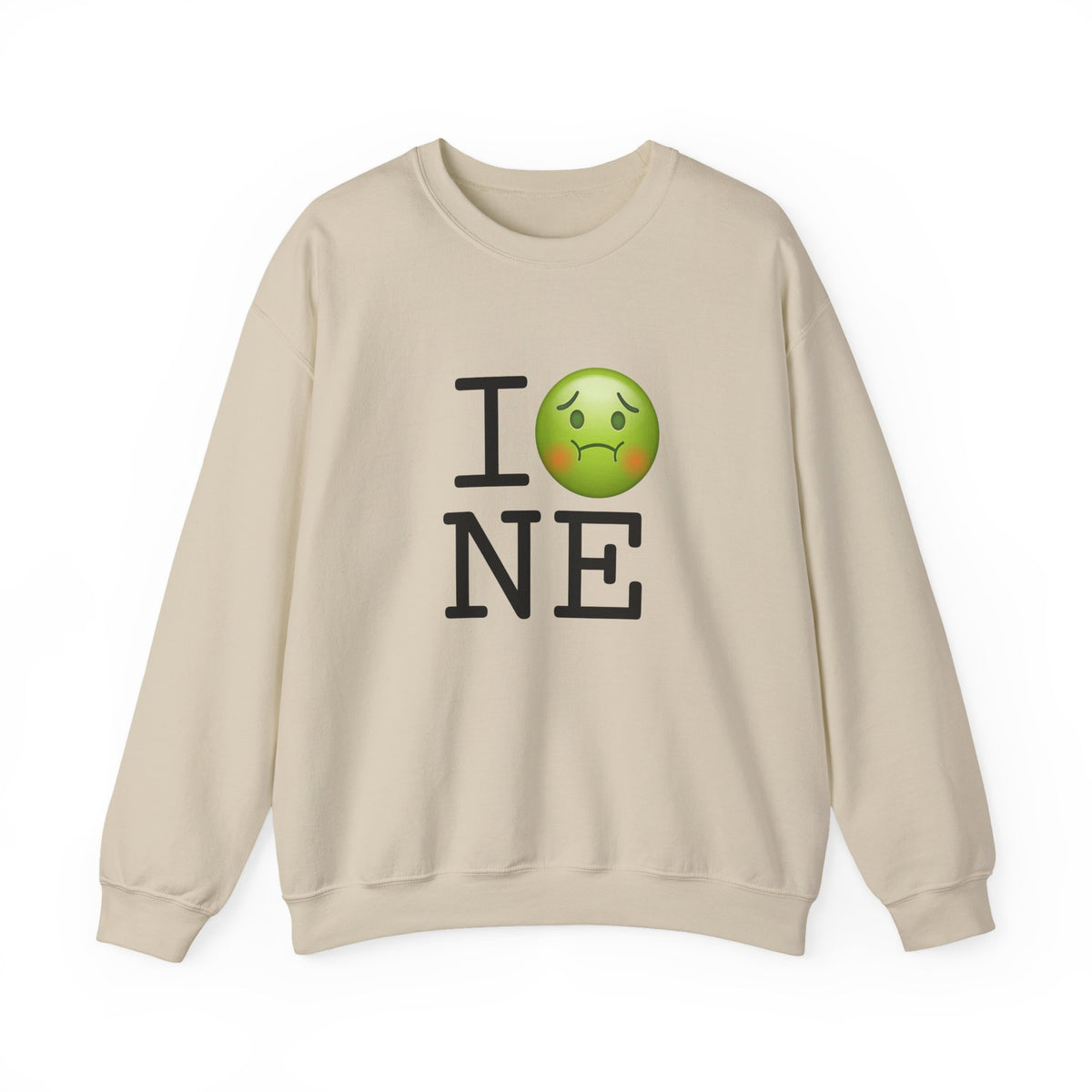 "I'm Nauseous about Nebraska" Sweatshirt