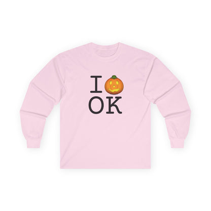 "I Jack-O-Lantern (Pumpkin) Oklahoma" Long Sleeve Shirt