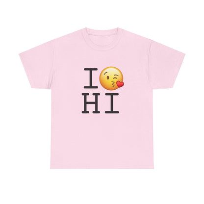 "I Blow a Kiss at Hawaii" Tee