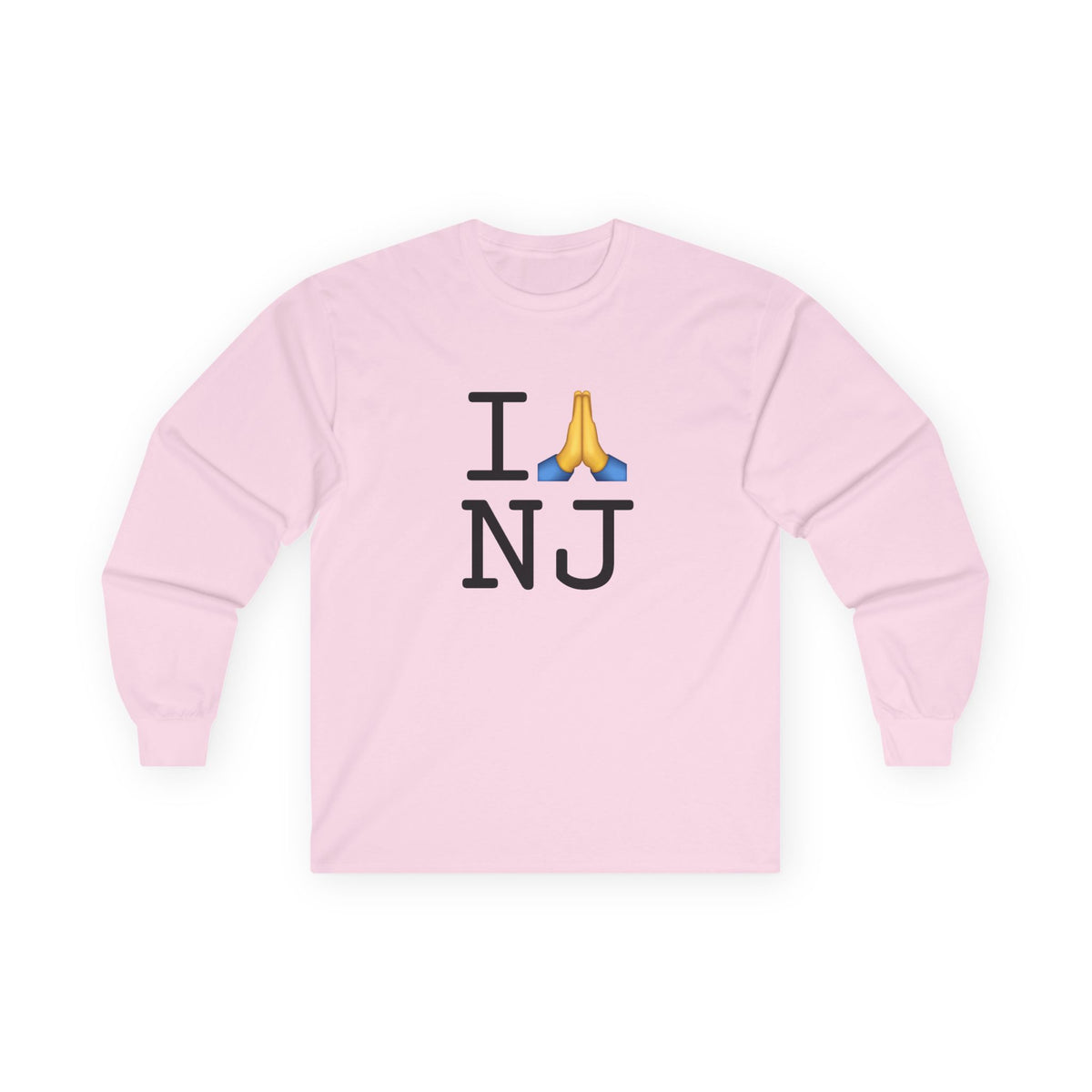 "I Pray for New Jersey" Long Sleeve Shirt