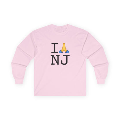 "I Pray for New Jersey" Long Sleeve Shirt