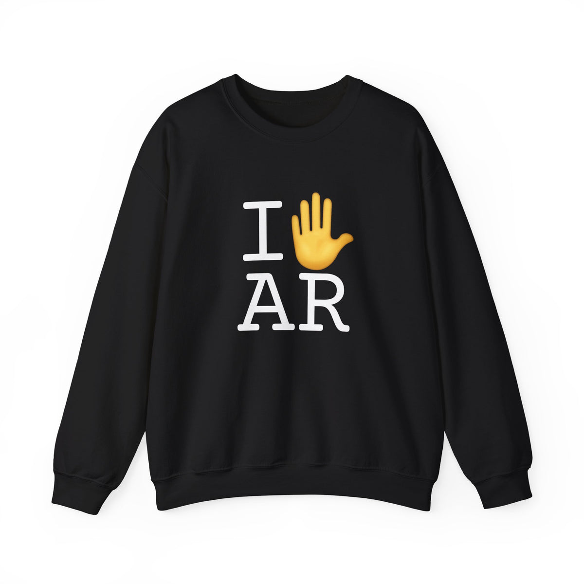 "I Stop (Raised Hand) Arkansas" Sweatshirt