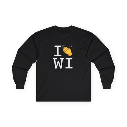 "I Applaud Wisconsin" Long Sleeve Shirt