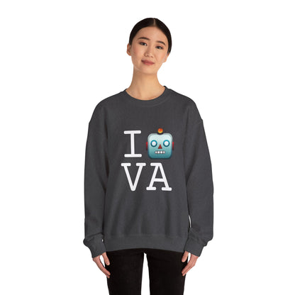 "I'm a Robot in Virginia" Sweatshirt