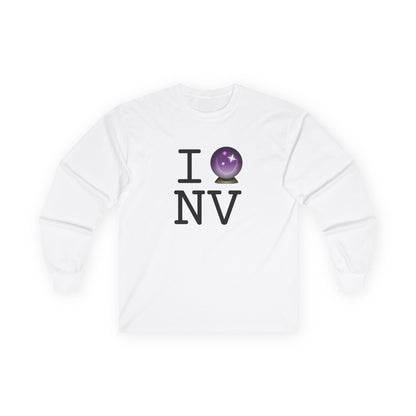 "I Predict the Future (Crystal Ball) of Nevada" Long Sleeve Shirt