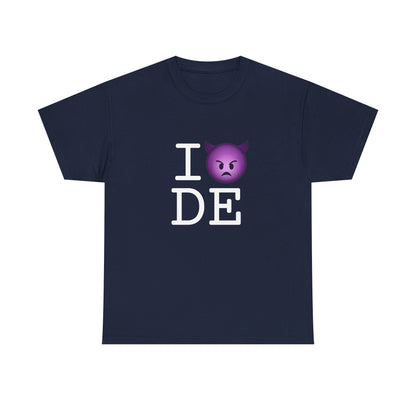 "I'm an Angry Devil about Delaware" Tee