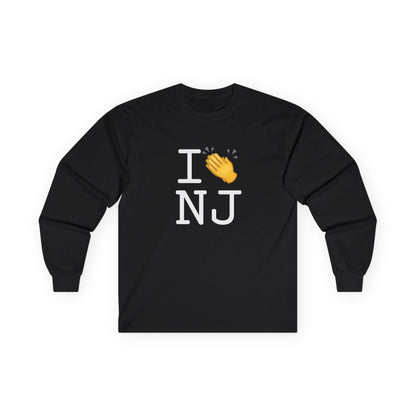 "I Applaud New Jersey" Long Sleeve Shirt