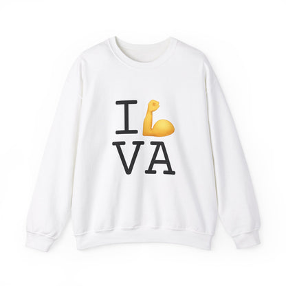 "I Flex in/on Virginia" Sweatshirt