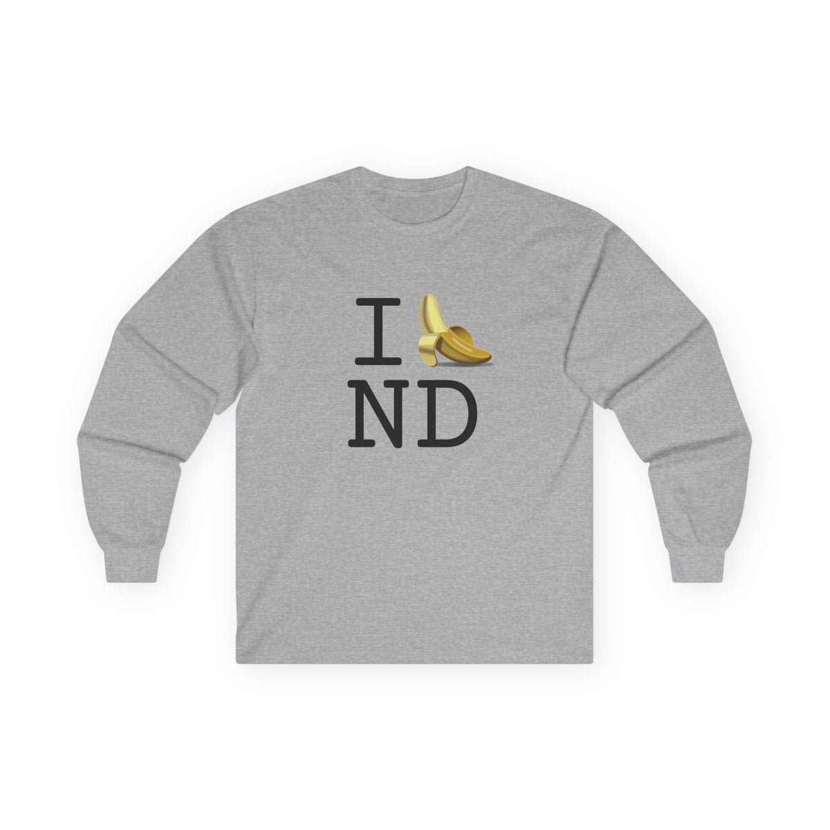 "I'm Bananas about North Dakota" Long Sleeve Shirt