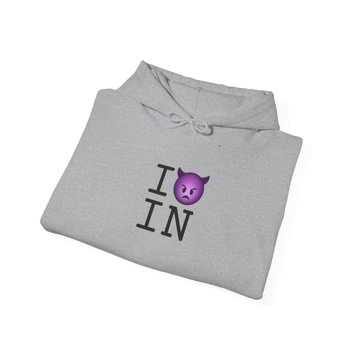 "I'm an Angry Devil about Indiana" Hoodie