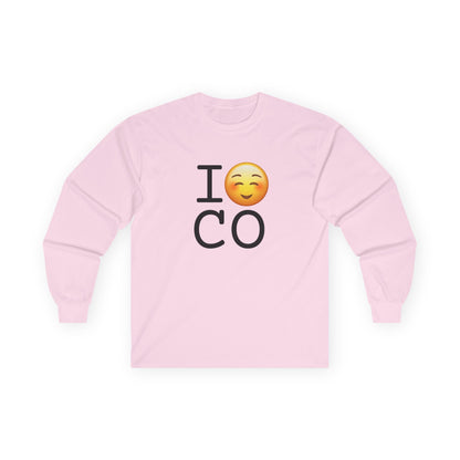 "I Blush at Colorado" Long Sleeve Shirt