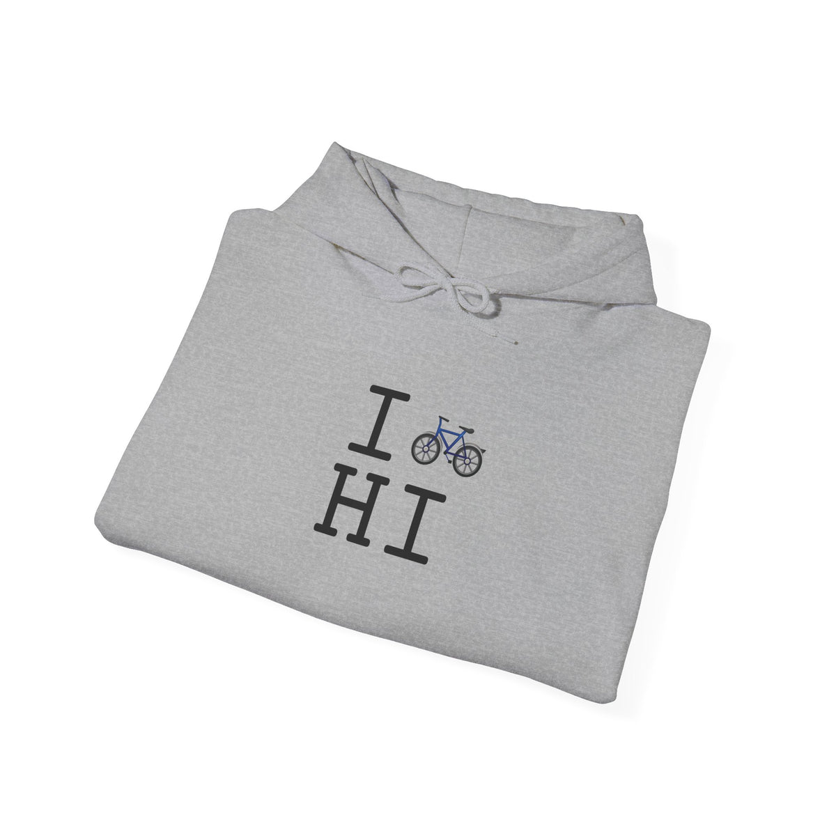 "I Bicycle Hawaii" Hoodie