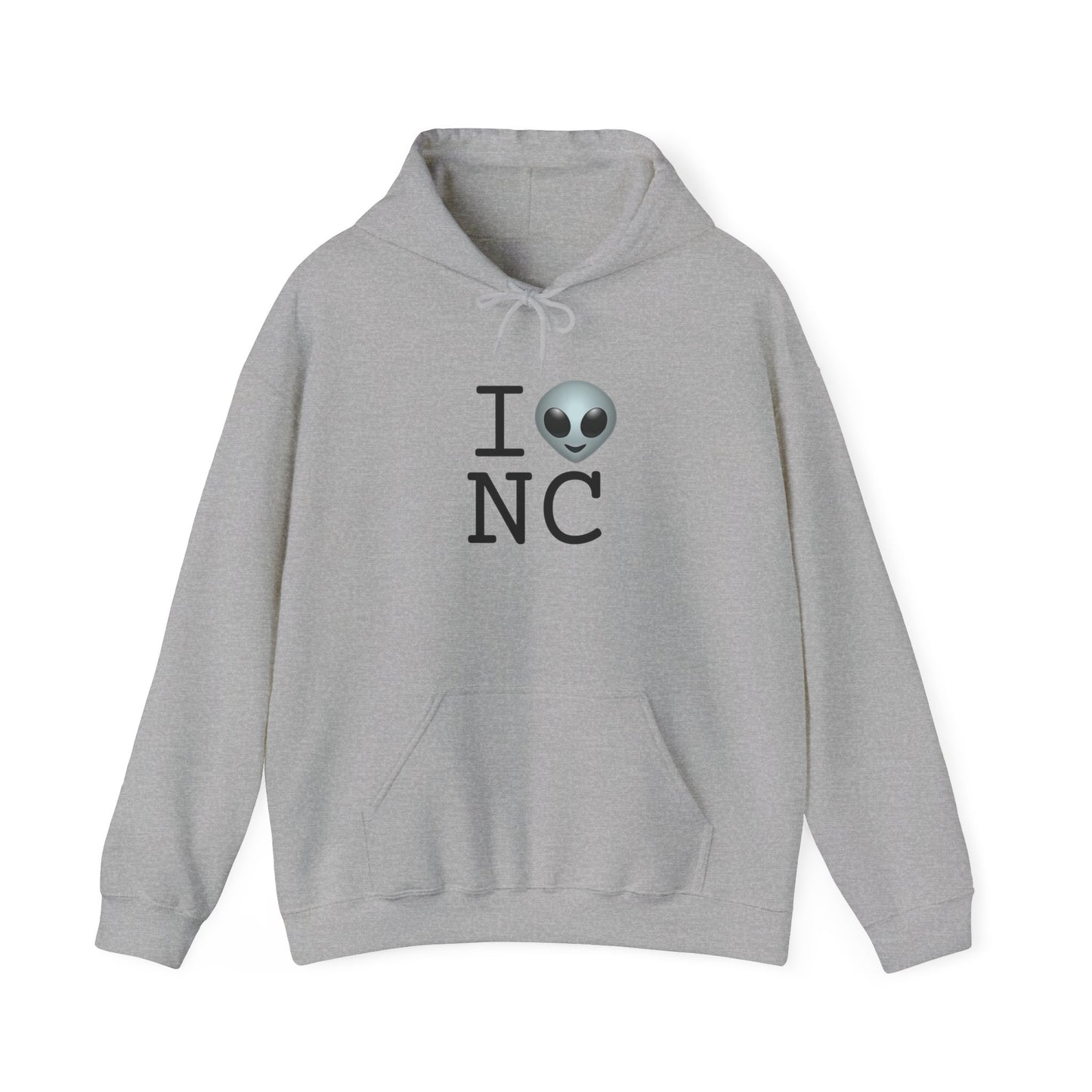 "I Feel Alien in North Carolina" Hoodie