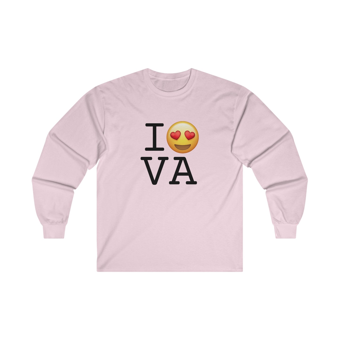 "I have Heart Eyes for Virginia" Long Sleeve Shirt