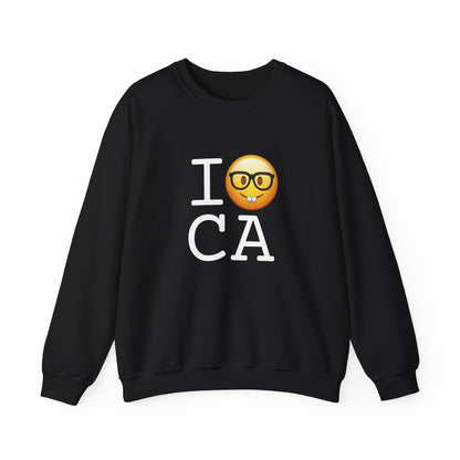 "I'm a Nerd about California" Sweatshirt