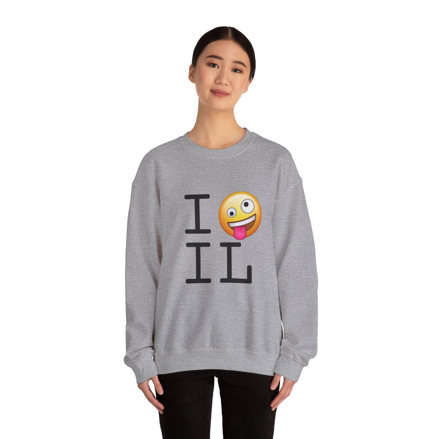 "I'm Crazy about Illinois" Sweatshirt