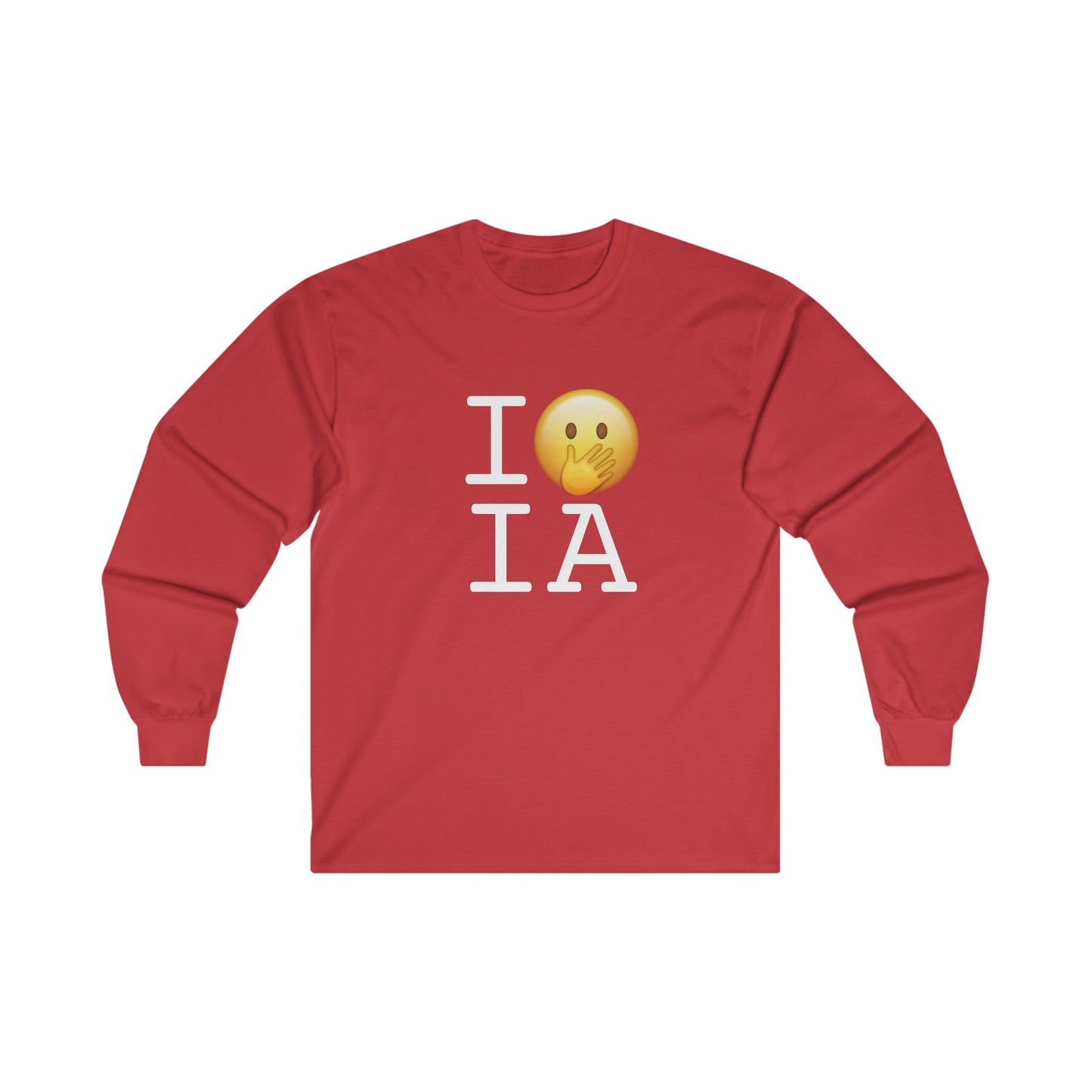 "I Messed Up (Oops) in Iowa" Long Sleeve Shirt