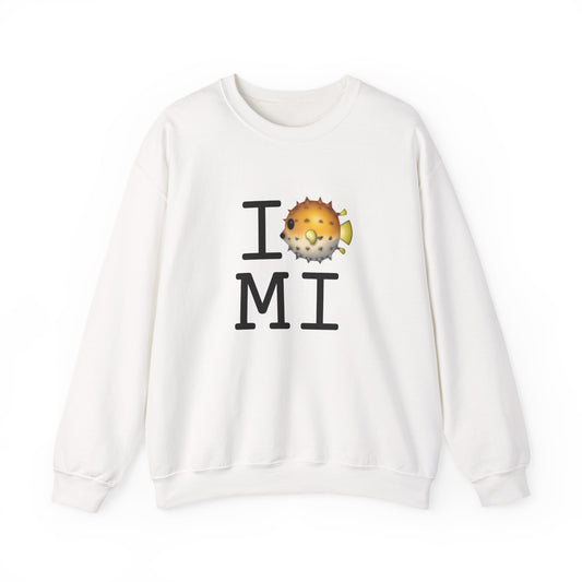 "I Blowfish in Michigan" Sweatshirt