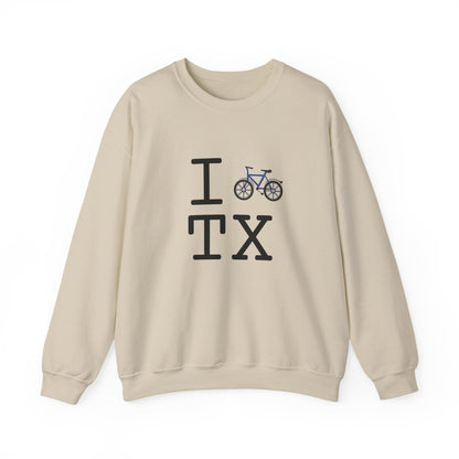"I Bicycle Texas" Sweatshirt