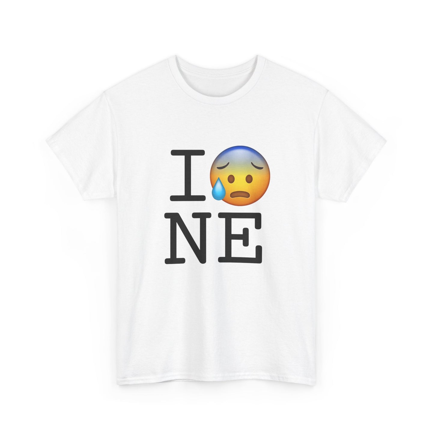 "I'm Anxiously Sweating in Nebraska" Tee