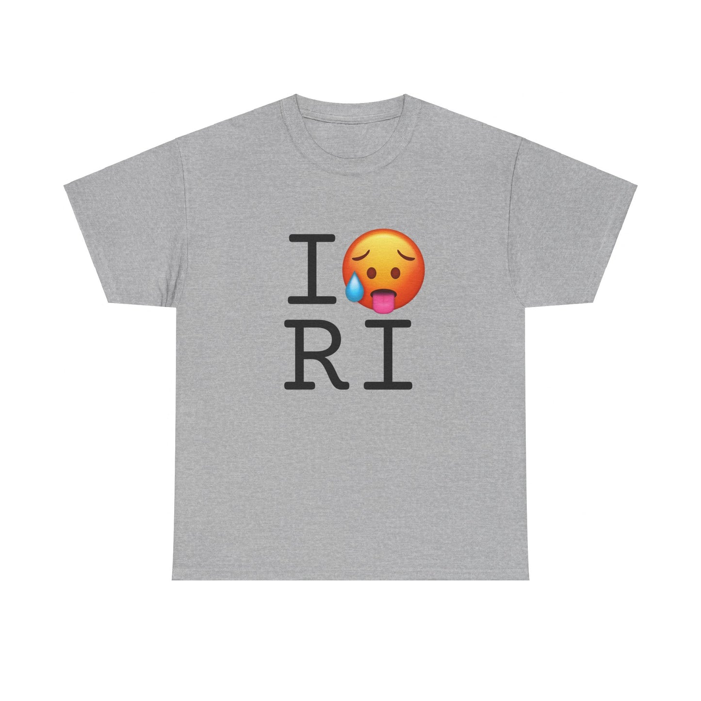 "I'm Hot in Rhode Island" Tee