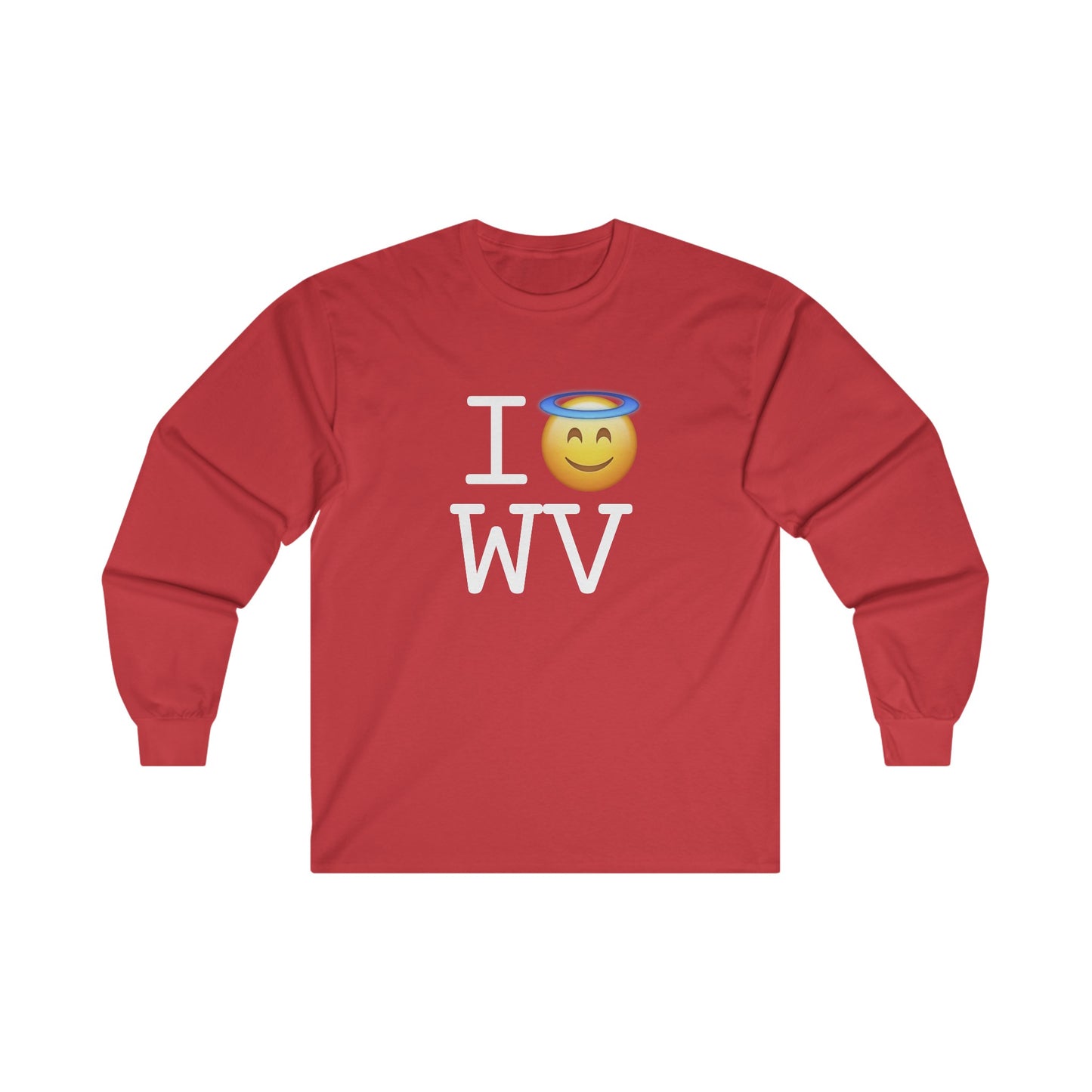"I'm an Angel in West Virginia" Long Sleeve Shirt