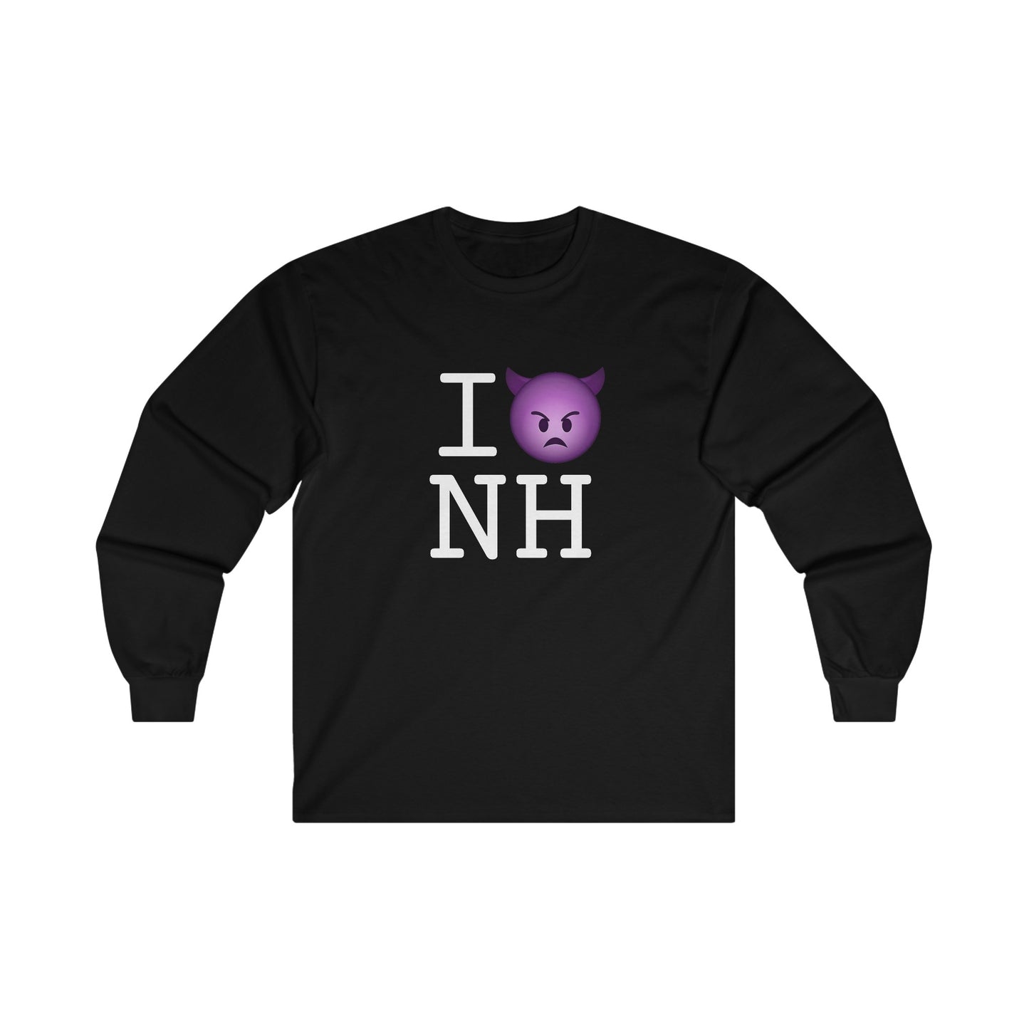 "I'm an Angry Devil about New Hampshire" Long Sleeve Shirt