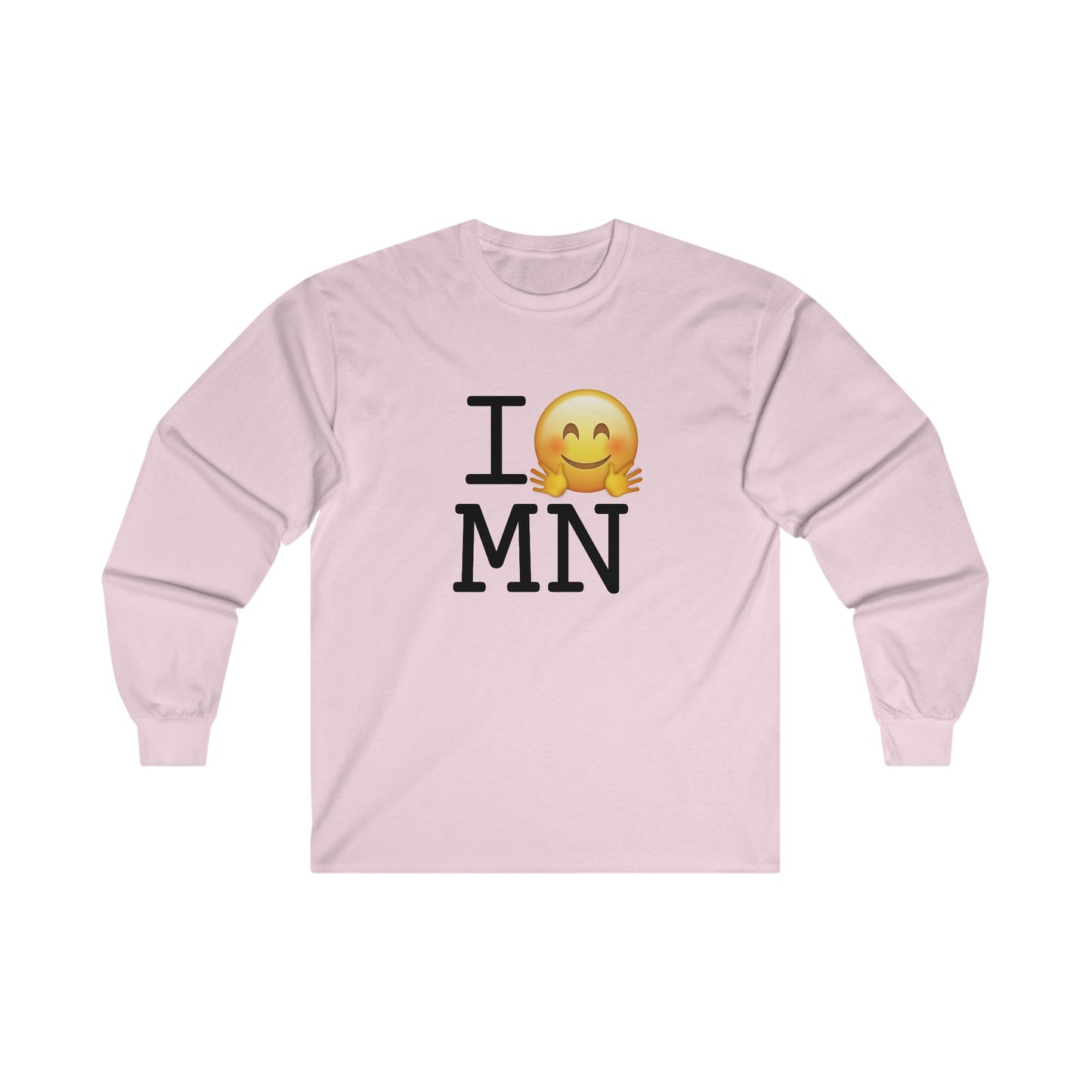 "I Hug Minnesota" Long Sleeve Shirt