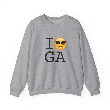 "I'm Cool with Georgia" Sweatshirt