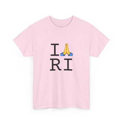"I Pray for Rhode Island" Tee